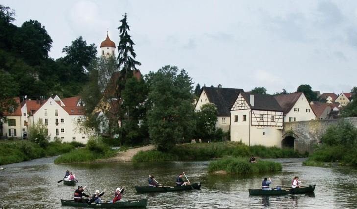 Old Town Center Apartments On The Romantic Road Harburg  Buitenkant foto